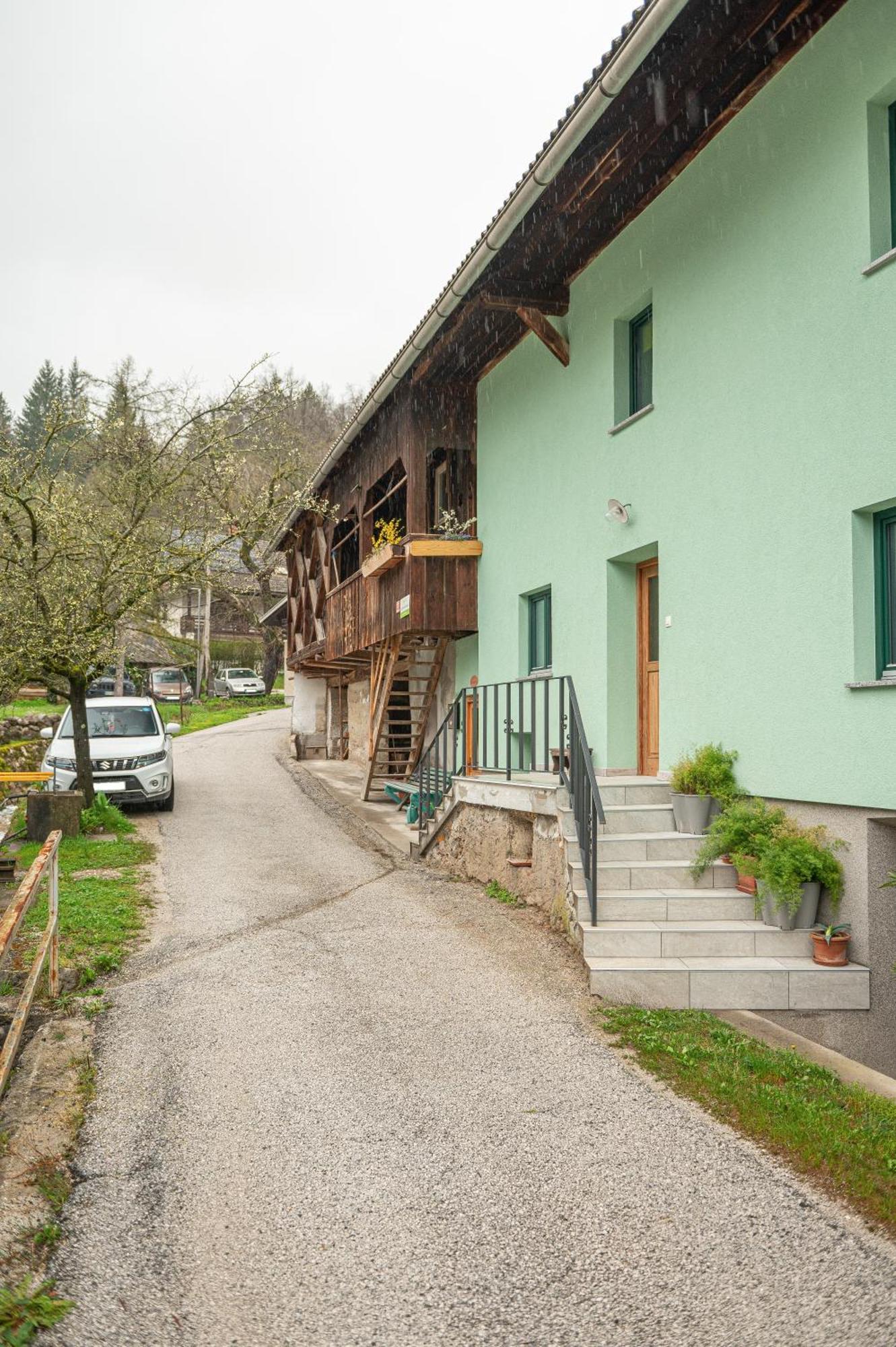 Apartament Zelena Hisa Pri Bjov Bohinjska Bela Zewnętrze zdjęcie